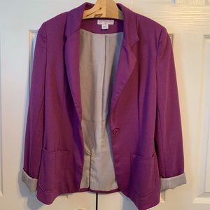 Purple Blazer